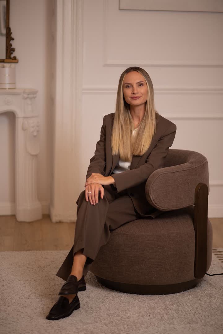 Agata Godycka w gabinecie